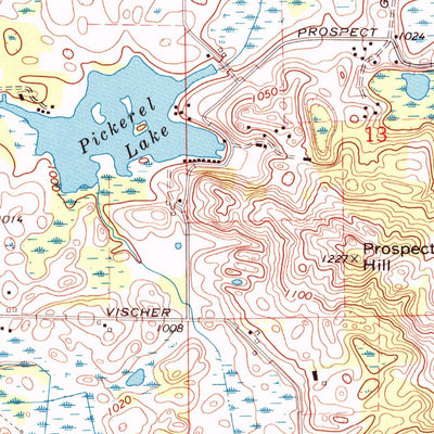 United States Geological Survey Cement City, MI (1971, 24000-Scale) digital map