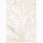 United States Geological Survey Cement Hill, MT (1984, 24000-Scale) digital map