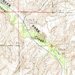 United States Geological Survey Cement Hill, MT (1984, 24000-Scale) digital map