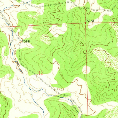 United States Geological Survey Cement Lake, NM (1963, 24000-Scale) digital map