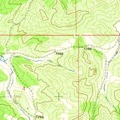 United States Geological Survey Cement Lake, NM (1963, 24000-Scale) digital map