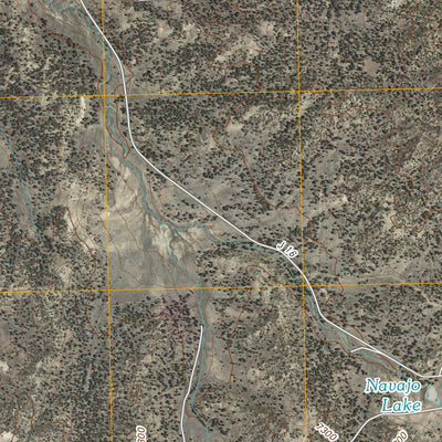 United States Geological Survey Cement Lake, NM (2010, 24000-Scale) digital map