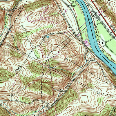 United States Geological Survey Cementon, PA (1992, 24000-Scale) digital map