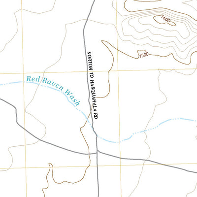 United States Geological Survey Cementosa Wash, AZ (2021, 24000-Scale) digital map