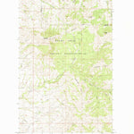 United States Geological Survey Centennial Mountain, MT (1984, 24000-Scale) digital map