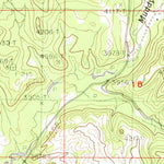 United States Geological Survey Centennial Mountain, MT (1984, 24000-Scale) digital map