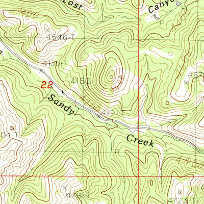 United States Geological Survey Centennial Mountain, MT (1984, 24000-Scale) digital map