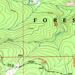 United States Geological Survey Centennial, WY (1992, 24000-Scale) digital map