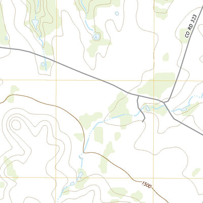 United States Geological Survey Center City, TX (2022, 24000-Scale) digital map