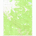 United States Geological Survey Center Creek, UT (1967, 24000-Scale) digital map