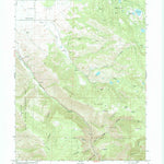 United States Geological Survey Center Creek, UT (1993, 24000-Scale) digital map