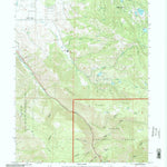 United States Geological Survey Center Creek, UT (1998, 24000-Scale) digital map