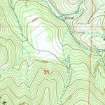United States Geological Survey Center Creek, UT (1998, 24000-Scale) digital map