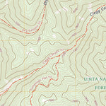 United States Geological Survey Center Creek, UT (2023, 24000-Scale) digital map