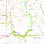 United States Geological Survey Center East, NE (1974, 24000-Scale) digital map