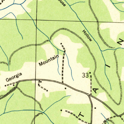 United States Geological Survey Center Grove, AL (1936, 24000-Scale) digital map