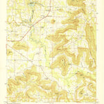 United States Geological Survey Center Grove, AL (1950, 24000-Scale) digital map