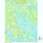 United States Geological Survey Center Harbor, NH (1987, 24000-Scale) digital map