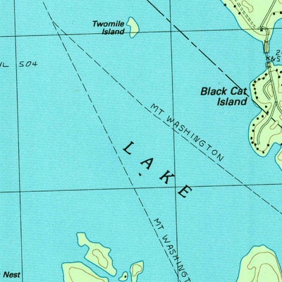 United States Geological Survey Center Harbor, NH (1998, 24000-Scale) digital map