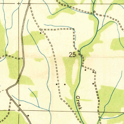 United States Geological Survey Center Hill, AL (1936, 24000-Scale) digital map