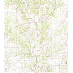 United States Geological Survey Center Hill, AL (1952, 24000-Scale) digital map
