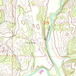 United States Geological Survey Center Hill, AL (1952, 24000-Scale) digital map