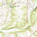 United States Geological Survey Center Hill, AL (1952, 24000-Scale) digital map
