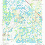 United States Geological Survey Center Hill, FL (1969, 24000-Scale) digital map