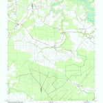United States Geological Survey Center Hill, NC (1997, 24000-Scale) digital map