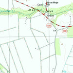 United States Geological Survey Center Hill, NC (1997, 24000-Scale) digital map