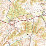 United States Geological Survey Center, KY (1961, 24000-Scale) digital map