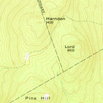 United States Geological Survey Center Lovell, ME (1963, 24000-Scale) digital map