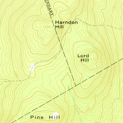 United States Geological Survey Center Lovell, ME (1963, 24000-Scale) digital map