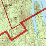 United States Geological Survey Center Lovell, ME (1995, 24000-Scale) digital map