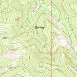 United States Geological Survey Center Mountain, CO (1963, 24000-Scale) digital map