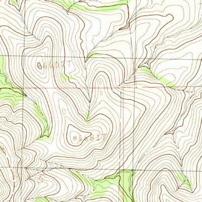 United States Geological Survey Center Peak, NM (1982, 24000-Scale) digital map