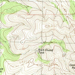 United States Geological Survey Center Peak, NM (1982, 24000-Scale) digital map