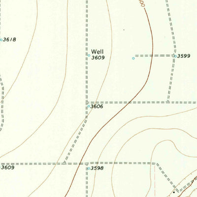 United States Geological Survey Center Plains School, TX (1965, 24000-Scale) digital map