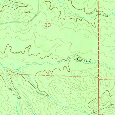 United States Geological Survey Center Point, AR (1970, 24000-Scale) digital map
