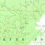 United States Geological Survey Center Point, AR (1970, 24000-Scale) digital map