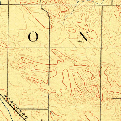 United States Geological Survey Center Point, IA (1889, 62500-Scale) digital map