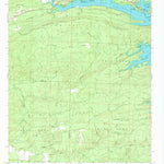 United States Geological Survey Center Point NE, AR (1970, 24000-Scale) digital map