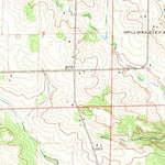 United States Geological Survey Center Point NW, IA (1968, 24000-Scale) digital map