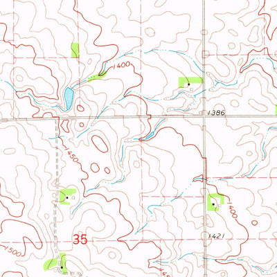 United States Geological Survey Center Point, SD (1970, 24000-Scale) digital map