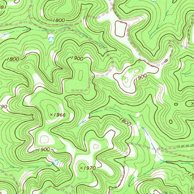 United States Geological Survey Center Point, TX (1964, 24000-Scale) digital map