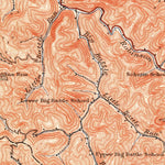United States Geological Survey Center Point, WV (1924, 62500-Scale) digital map