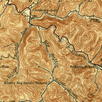 United States Geological Survey Center Point, WV (1925, 62500-Scale) digital map