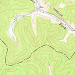 United States Geological Survey Center Point, WV (1961, 24000-Scale) digital map