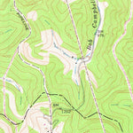United States Geological Survey Center Point, WV (1961, 24000-Scale) digital map