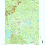 United States Geological Survey Center Sandwich, NH (1995, 24000-Scale) digital map